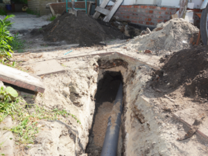 sewer line replacement