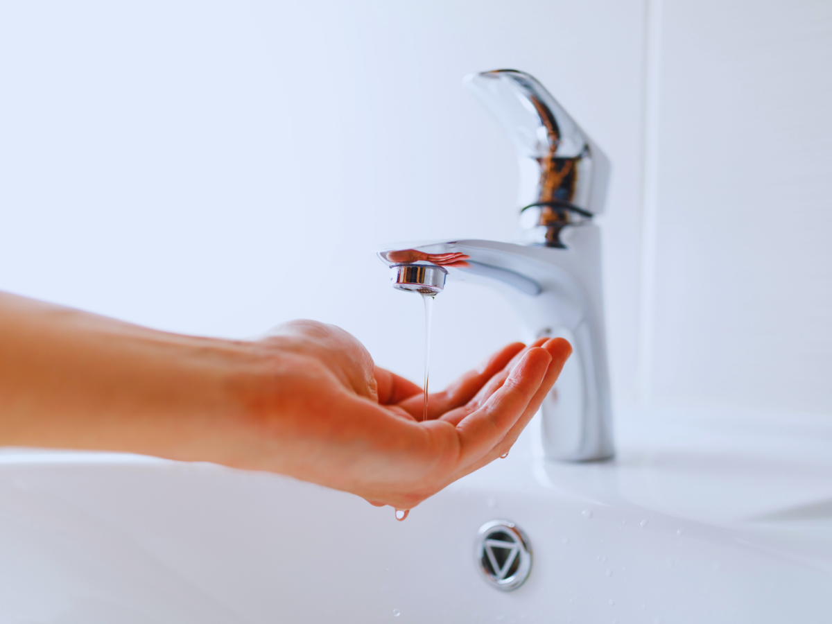 Bathroom faucet with low water pressure